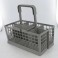 UNIVERSAL DISHWASHER GREY CUTLERY BASKET